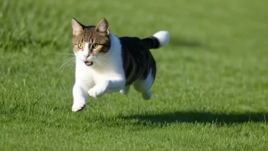 Kediler neden durup dururken aniden koşmaya başlar