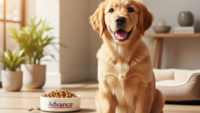 A photorealistic, heartwarming medium shot of a happy, healthy puppy